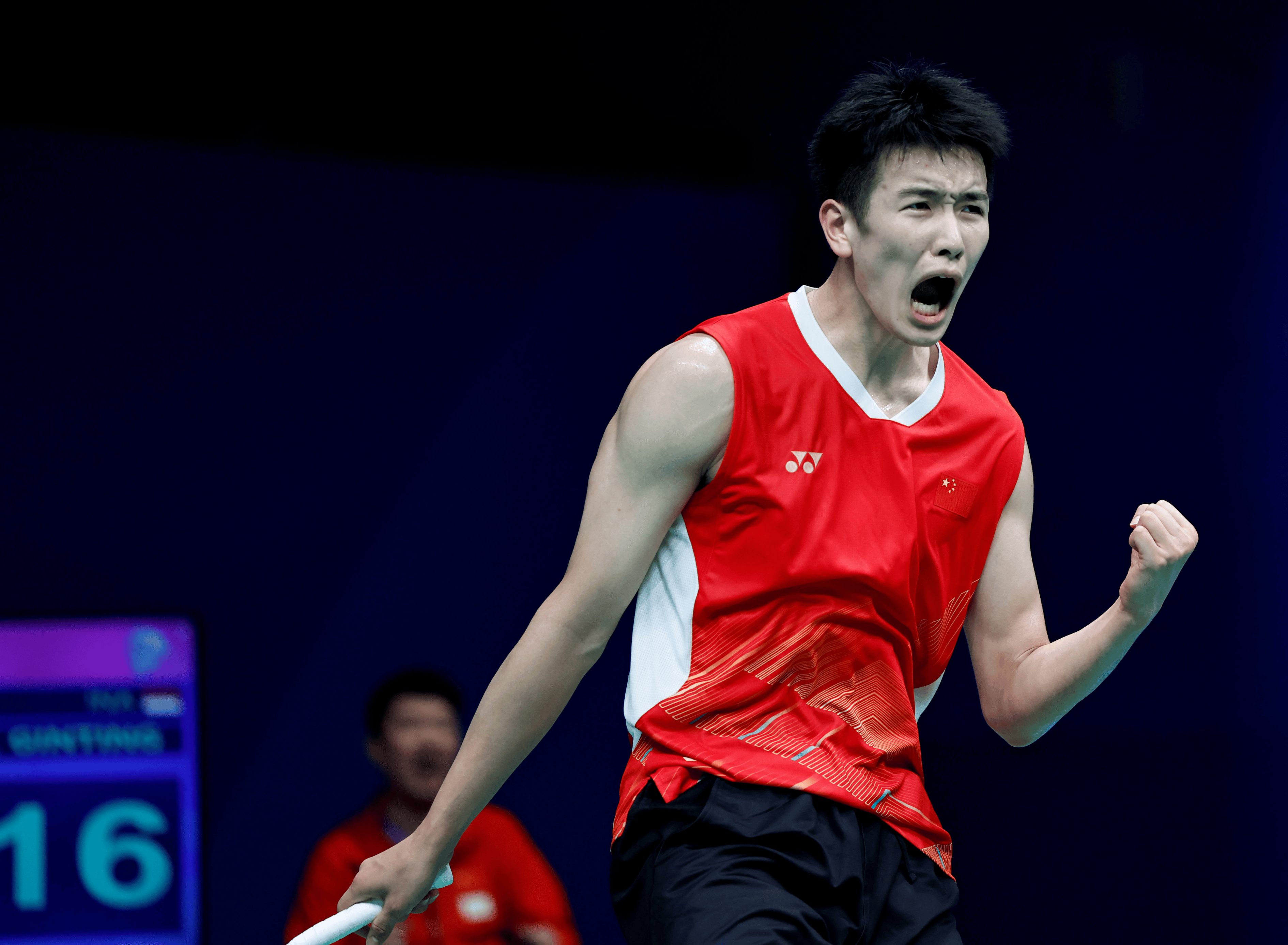 中国队力克印尼队,石宇奇关键制胜 中国队力克印尼队,石宇奇关键制胜